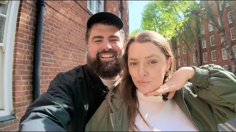 Zoe Mallett and James Hazlett-Beard in conversation